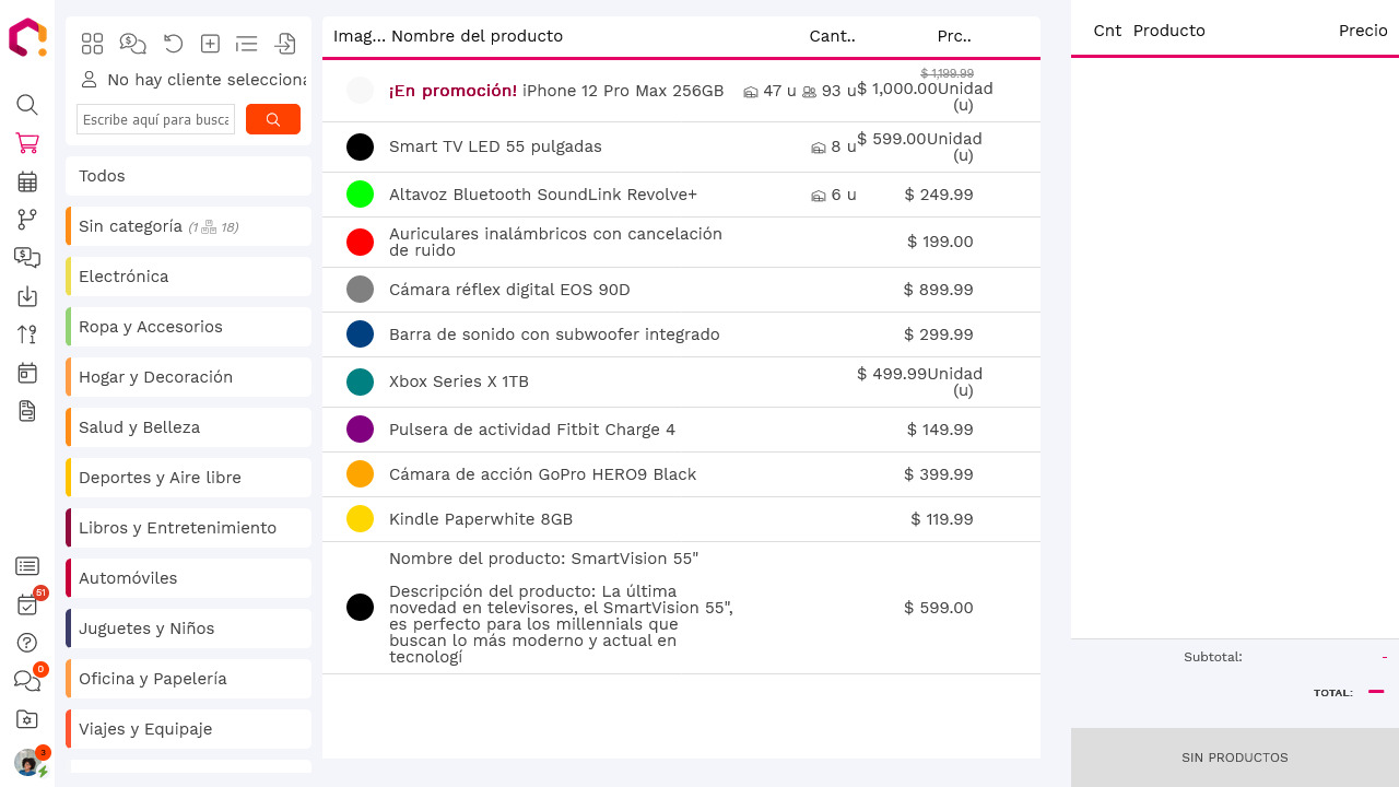 screenshot of Zendha Core